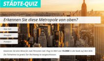 Städtereise zu zweit im Wert von ca. CHF 11’000.- gewinnen