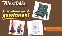 Bohrmaschinenset, Akku-Poliermaschine oder 4in1 Multi-Messstation gewinnen