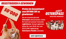 Preise im Gesamtwert von über CHF 50’000.- beim Media Markt Oster-Gewinnspiel gewinnen