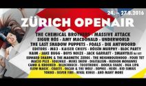 1 x 2 Zürich OpenAir Tickets gewinnen