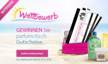 Parfumcity Gutscheine im Wert von CHF 275.- gewinnen