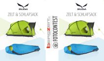 Salewa Zelt und Schlafsack im Wert von ca. CHF 680.- gewinnen