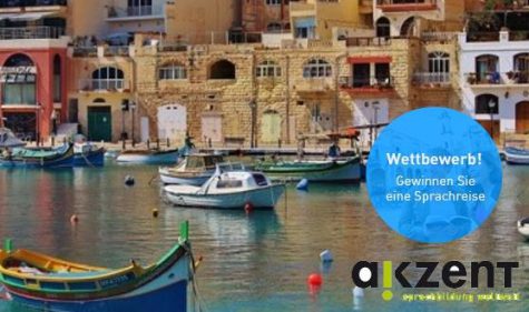 Sprachaufenthalt auf Malta im Wert von CHF 1'250.- gewinnen