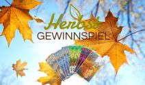 Herbst Gewinnspiel: Bargeld im Wert von CHF 1’000.- gewinnen
