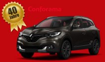 Renault Kadjar oder CHF 100’000.- Conforama Gutscheine gewinnen