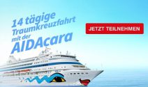 Zweiwöchige Kreuzfahrt zu zweit gewinnen