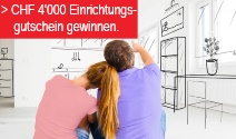 Möbelgutschein im Wert von CHF 4’000.- gewinnen