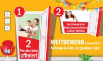 2 x Monatsmiete sowie Jahresprämie gewinnen