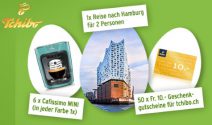 Hamburg Wochenende, Kaffeemaschine oder Tchibo Gutscheine gewinnen