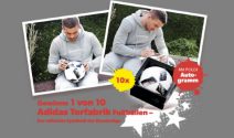 10 x Fussball signiert von Lukas Podolski gewinnen