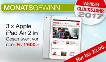 3 x iPad Air 2 gewinnen