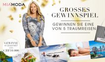 Traumreisen im Wert von CHF 10’000.- und vieles mehr gewinnen