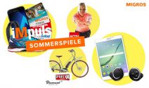 Lugano Weekend, Samsung Handy, Migros Geschenkkarte und viel mehr gewinnen