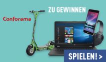 Laptop, Smartphone, Headset und mehr gewinnen