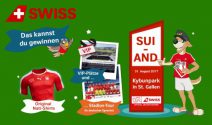 Schweiz – Andorra VIP-Tickets und vieles mehr gewinnen