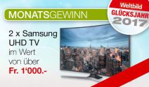 2 x Samsung UHD TV gewinnen
