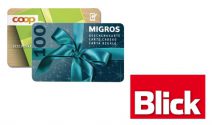 5 x Migros oder Coop Gutschein im Wert von CHF 500.- gewinnen