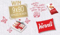 9 x 90 Wernli Geschenk gewinnen