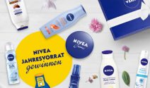 Nivea Pflege Jahresvorrat oder Nivea Parfum gewinnen