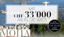 Bargeld im Wert von CHF 33’000.- gewinnen