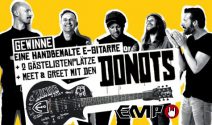 2 x Donots Tickets inkl. Meet & Greet sowie E-Gitarre gewinnen
