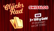 300g Gold im Wert von CHF 12’000.- oder Swisslos Guthaben gewinnen