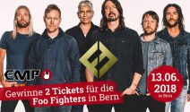 1 x 2 Foo Fighters Tickets für das Konzert in Bern gewinnen