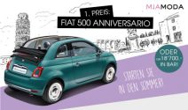 Fiat 500 oder CHF 18’700.- in bar und mehr gewinnen