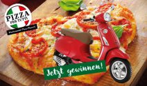 Vespa Primavera oder 3 x Pizza Party gewinnen