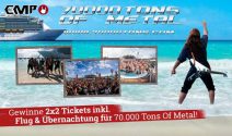 2 x 2 70’000 Tons of Metal Reise gewinnen