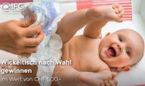 2 x Wickeltisch im Wert von CHF 500.- gewinnen