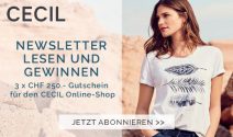 Cecil Gutscheine im Gesamtwert von CHF 750.- gewinnen