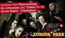 4 x Horror Nights Traumatica Tickets gewinnen