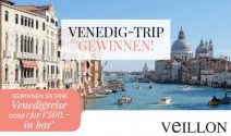 Venedig Reise zu zweit oder CHF 1’500.- in bar gewinnen