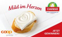 CHF 1’000.- Coop Pronto Gutschein oder Chavroux Geschenke gewinnen