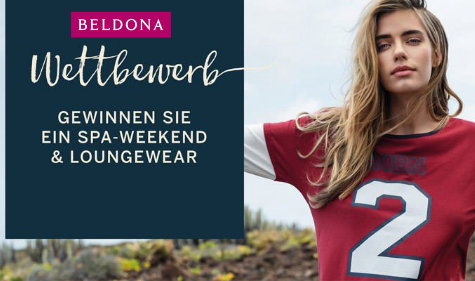 Spa-Weekend zu zweit & Beldona Loungewear gewinnen