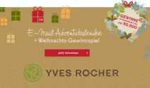 Adventspreise im Wert von CHF 90000.- bei Yves Rocher