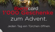 Täglich tolle Geschenke von LibertyCard zum Advent gewinnen