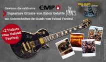 2 Reload Festivaltickets + signature Gitarre von In Flames Gitarrist Björn Gelotte gewinnen