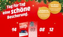 Jeden Tag ein neues Geschenk bei MediaMarkt gewinnen