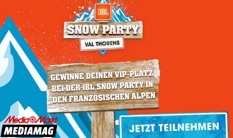 2 VIP-Tickets für JBL Snow Party gewinnen
