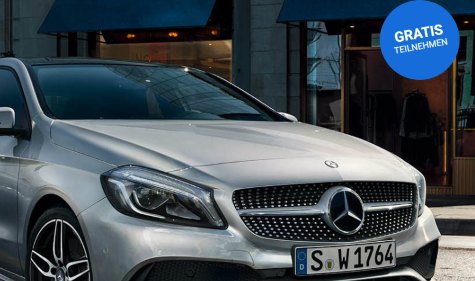 Die neue Mercedes A-Klasse gewinnen