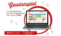 2x ein HP Notebook im Gesamtwert von CHF 1’480.- gewinnen