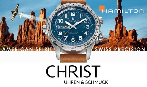 Eine Hamilton Uhr im Wert von CHF 1’075.– gewinnen