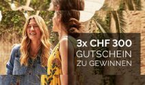 3x einen CECIL Gutschein im Wert von je CHF 300.-