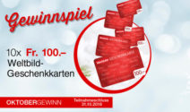 10x einen Weltbild Gutschein gewinnen