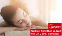 Eine Wellness-Auszeit im Wert von CHF 2’500.- gewinnen