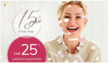 Mona 15 Jahre Onlineshop CHF 25.- Gutschein – gewinnen