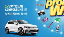 Ein VW TIGUAN COMFORTLINE beim COOP Pronto gewinnen