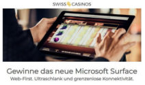 Neue Microsoft Surface Pro X bei Swiss Casinos gewinnen